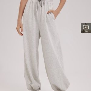 Oversized sweat pants